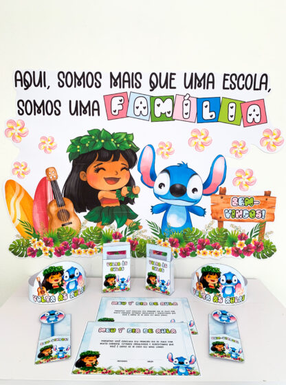 Kit Volta às Aulas - Tema Stitch