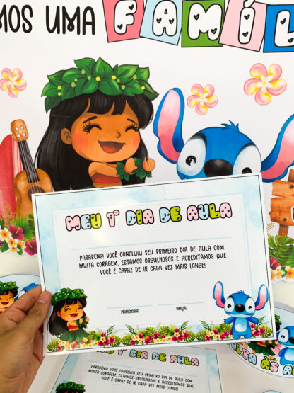 Kit Volta às Aulas - Tema Stitch - Imagem 4
