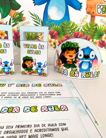 Kit Volta às Aulas - Tema Stitch - Imagem 9