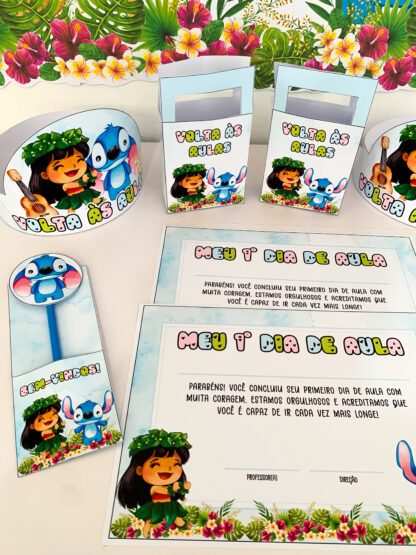 Kit Volta às Aulas - Tema Stitch - Imagem 10