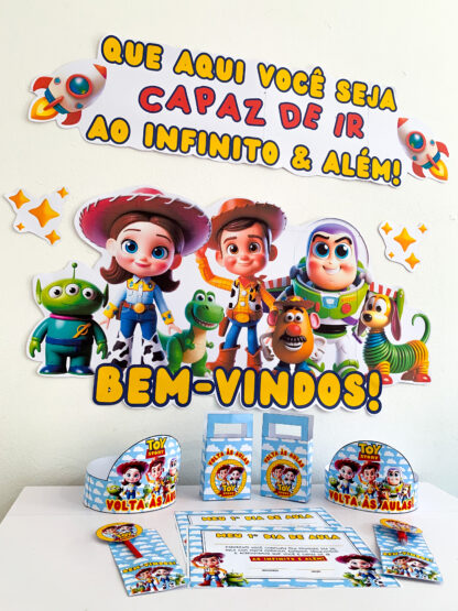 Kit Volta às Aulas - Tema Toy Story