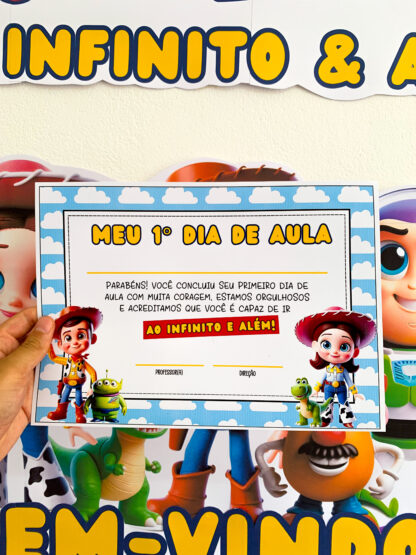 Kit Volta às Aulas - Tema Toy Story - Imagem 5