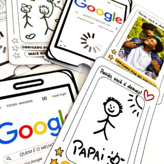  Cartão Dia dos Pais - Tema Google