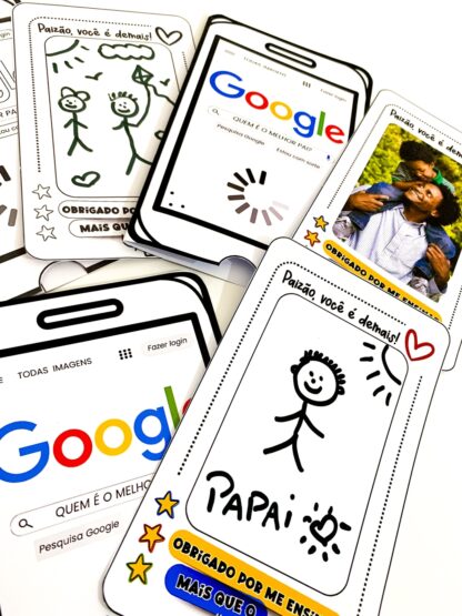  Cartão Dia dos Pais - Tema Google