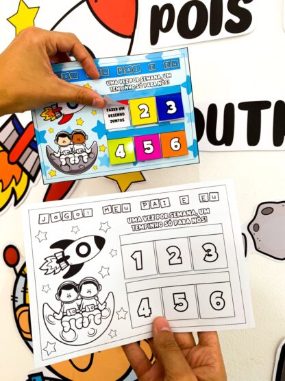  Kit Tema Dia dos Pais para trabalhar com crianças da Educação Infantil e das séries iniciais do Ensino Fundamental. - Imagem 9
