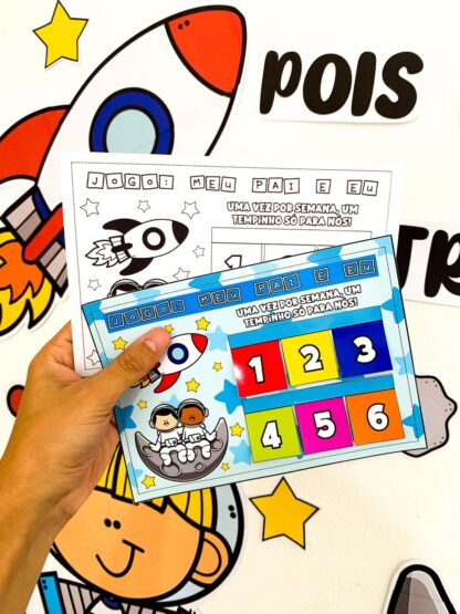  Kit Tema Dia dos Pais para trabalhar com crianças da Educação Infantil e das séries iniciais do Ensino Fundamental. - Imagem 5