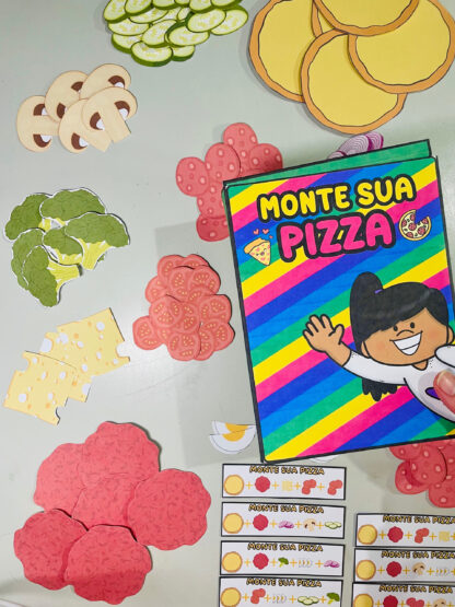 Monte sua Pizza – Uma deliciosa brincadeira de lógica e aprendizado!