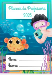 PLANNER FUNDO DO MAR