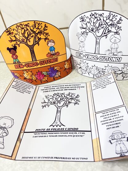 FLIPBOOK E COROA OUTONO - Imagem 2