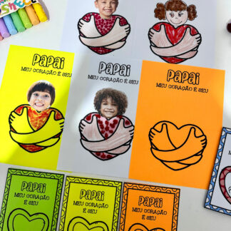 Kit dia dos pais “Meu coração é seu”