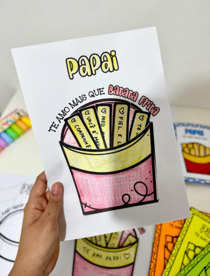 Kit dia dos pais batata frita - Imagem 2