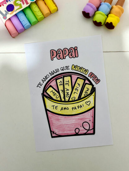 Kit dia dos pais batata frita - Imagem 7