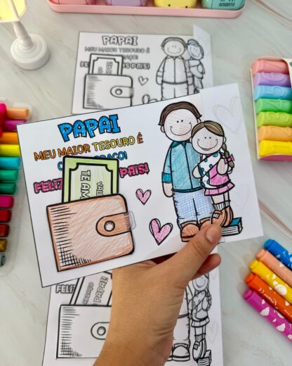 Cartão interativo Dia dos Pais - Imagem 3
