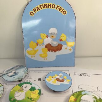 HISTÓRIA NA LUVA PATINHO FEIO