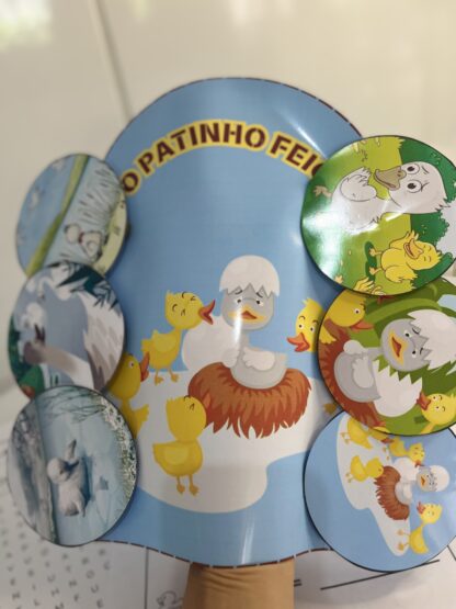HISTÓRIA NA LUVA PATINHO FEIO - Imagem 3