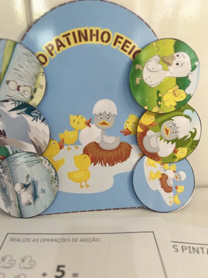 HISTÓRIA NA LUVA PATINHO FEIO - Imagem 4