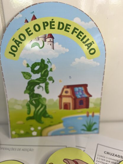 HISTÓRIA NA LUVA JOÃO PE DE FEIJÃO - Imagem 2