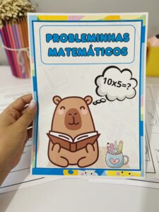 Probleminhas matemáticos com capivaras