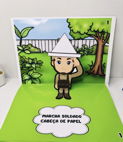 Livro Musical 3D Marcha Soldado - Imagem 2