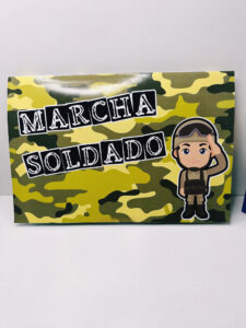 Livro Musical 3D Marcha Soldado