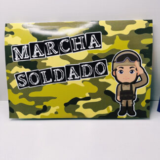 Livro Musical 3D Marcha Soldado