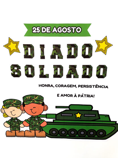 Painel Dia do Soldado Brasileiro