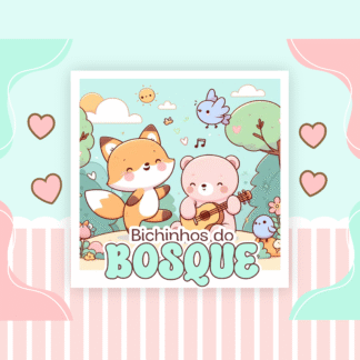 LIVRINHO DE COLORIR - TEMA BOSQUE