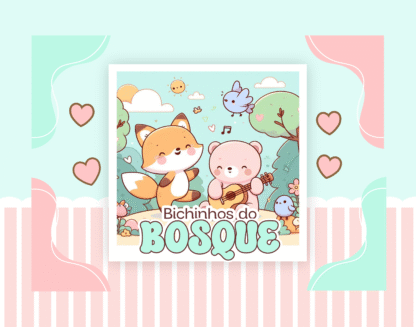 LIVRINHO DE COLORIR - TEMA BOSQUE