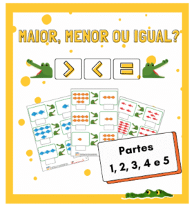 Maior, Menor ou Igual? (Partes 1, 2, 3, 4 e 5)