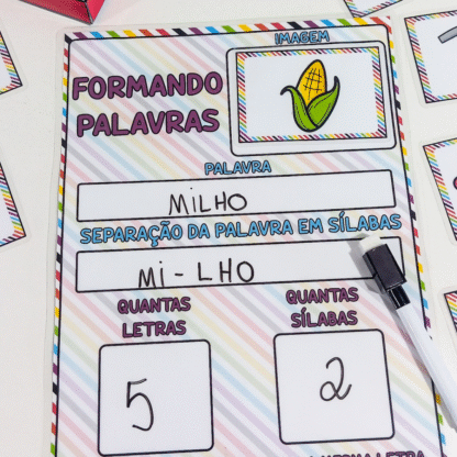 Formando palavras