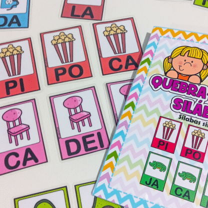 Quebra-cabeça silábico: palavras simples - Imagem 2