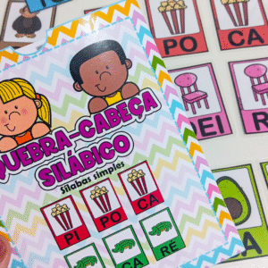 Quebra-cabeça silábico: palavras simples