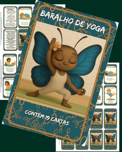 BARALHO DE YOGA INFANTIL - Imagem 2