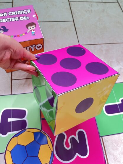 Amarelinha Dia das Crianças – Material Lúdico para Educação Infantil - Imagem 4