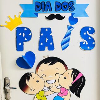 Painel dia dos pais mais cartão