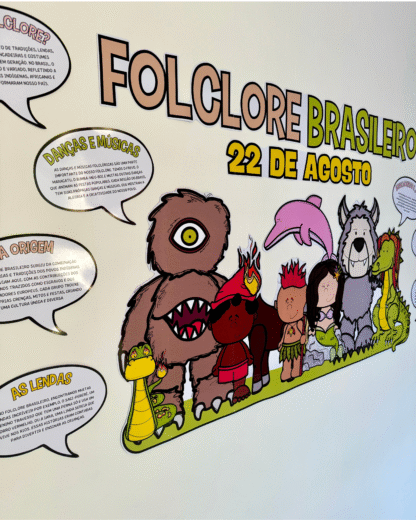 Painel tema Folclore Brasileiro - Imagem 3