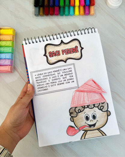 Atividades de Artes tema Folclore Brasileiro - Imagem 5