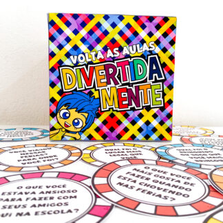 Dinâmica volta às aulas Divertidamente