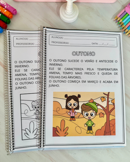 Apostila de Atividades – Tema: Estações do Ano - Imagem 9