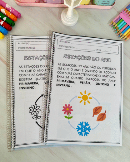 Apostila de Atividades – Tema: Estações do Ano - Imagem 10