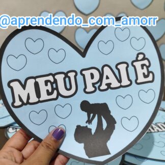 Plaquinhas Para Homenagem do Dia dos pais +Mini painel