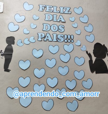 Plaquinhas Para Homenagem do Dia dos pais +Mini painel - Imagem 2