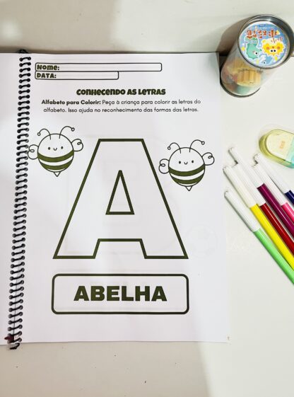 APOSTILA: APRENDENDO A LER E ESCREVER - Imagem 5