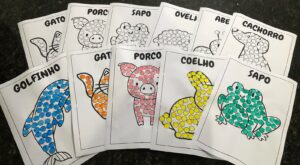 Pintura sensorial Animais