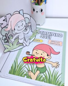 Caderninho de atividades Saci