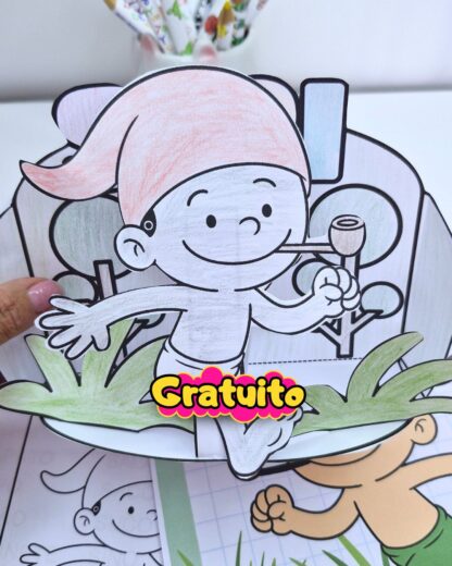Caderninho de atividades Saci - Imagem 6