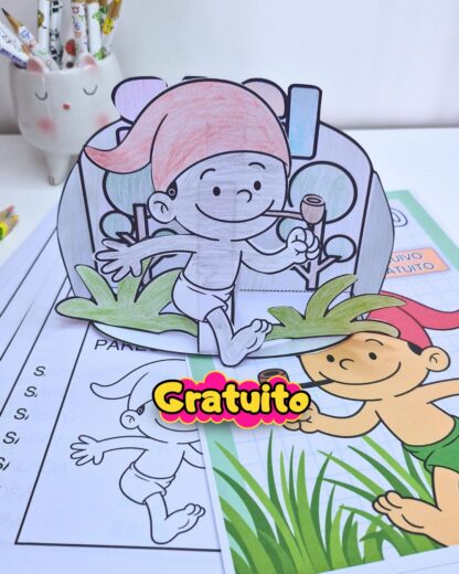 Caderninho de atividades Saci - Imagem 10