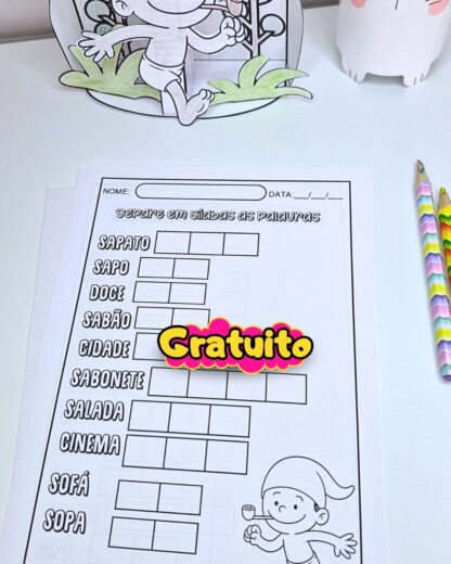 Caderninho de atividades Saci - Imagem 11