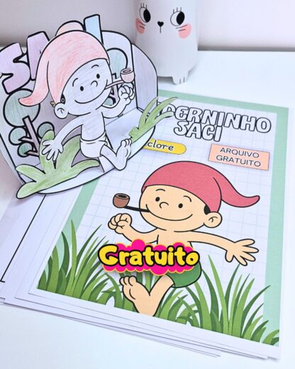 Caderninho de atividades Saci - Imagem 12