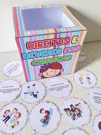 Caixa dos Direitos e Deveres das Crianças – Material Lúdico para Educação Cidadã - Imagem 7